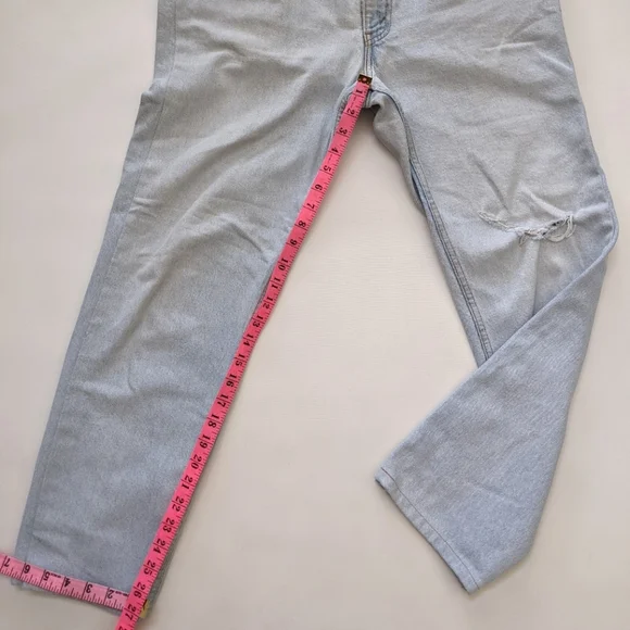 Vintage Levi's 540 orange tab jeans pants, size 36 x 30 - Picture 7 of 7